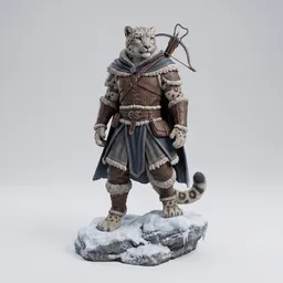 Snow leopard ranger: the input it was made from