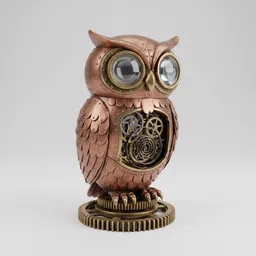 Clockwork owl: the input it was made from