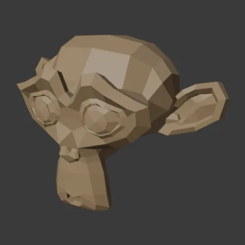 Blender's Suzanne, one of the seven measured test files