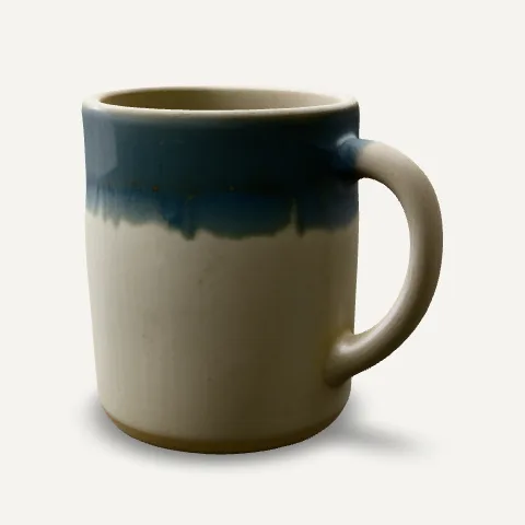 Ceramic mug, a generated GLB model rendered in the viewer